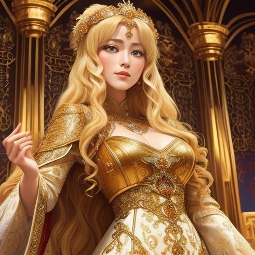 A fire princess