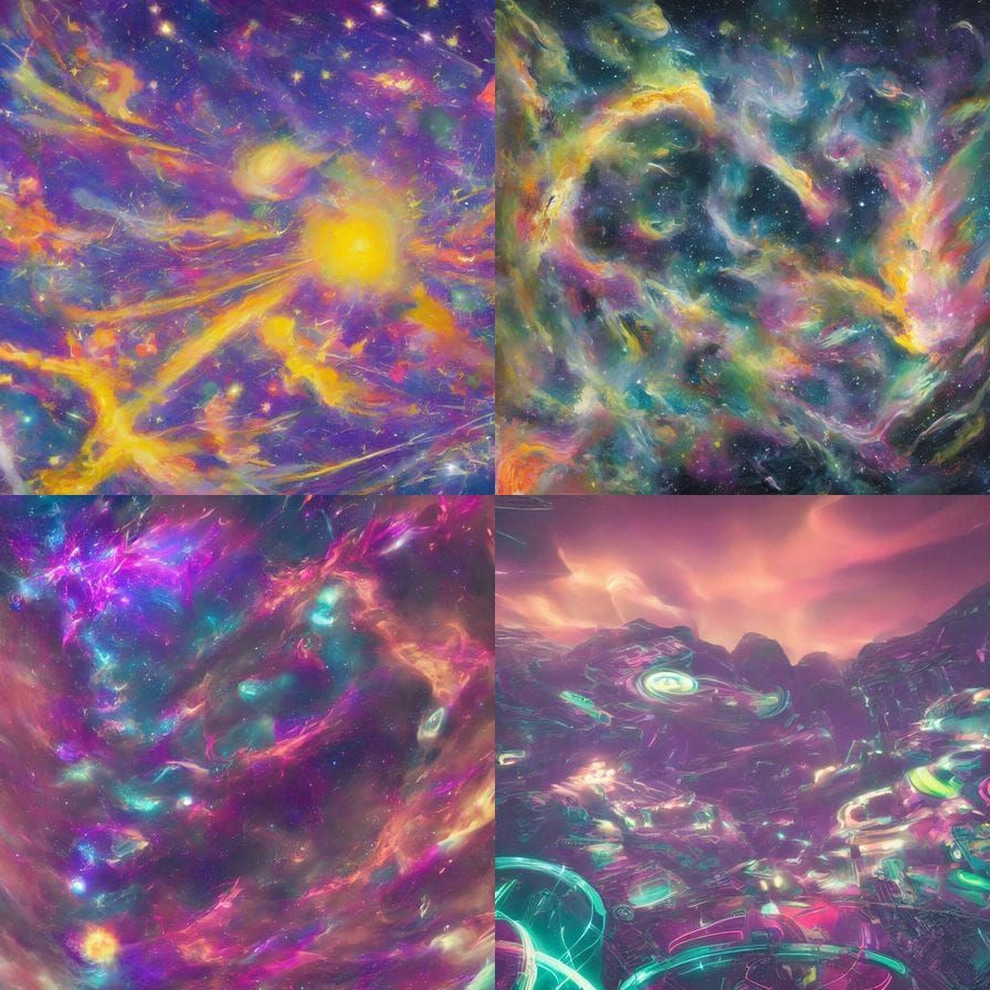 Galactic Supernova in Holographic Space