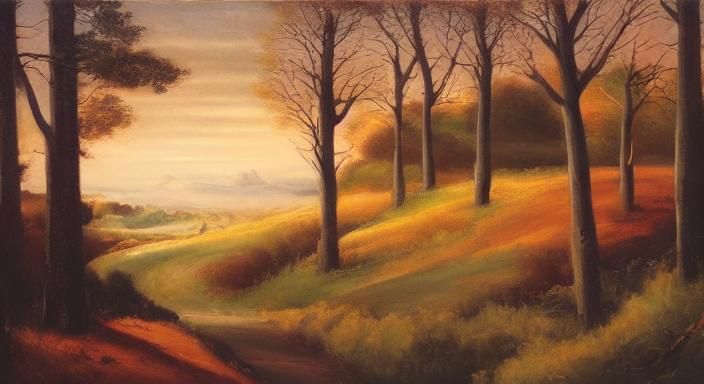 Simple AI Generated Landscape