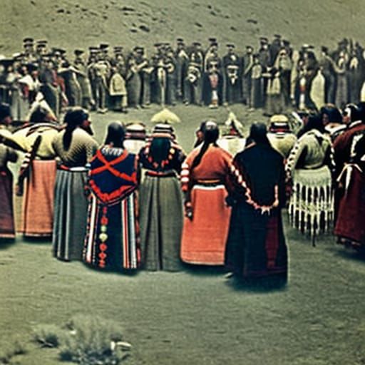 Nanissáanah, the Ghost Dance (1889)