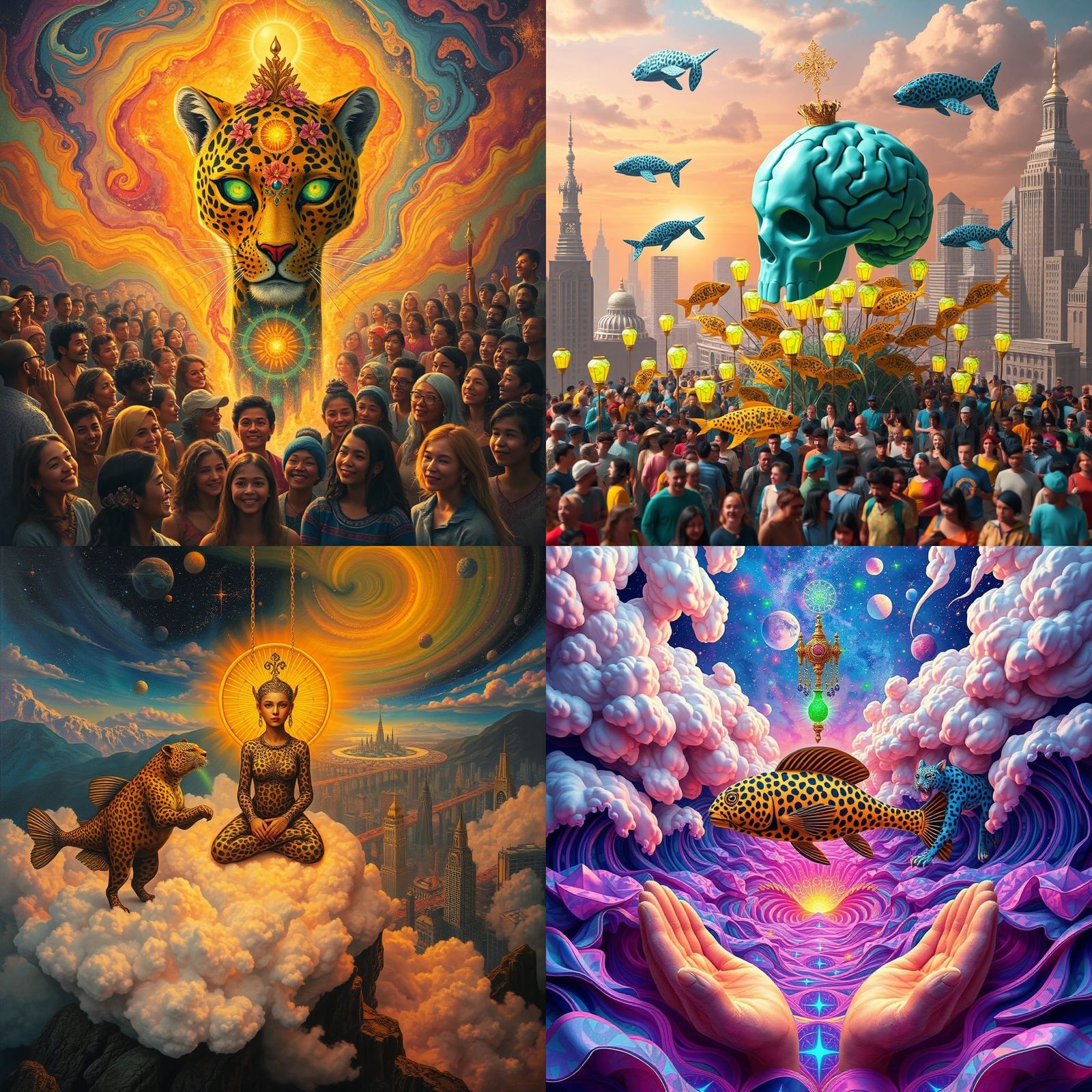 Celestial Shaman in the City of 11 Blue Leopard Gods