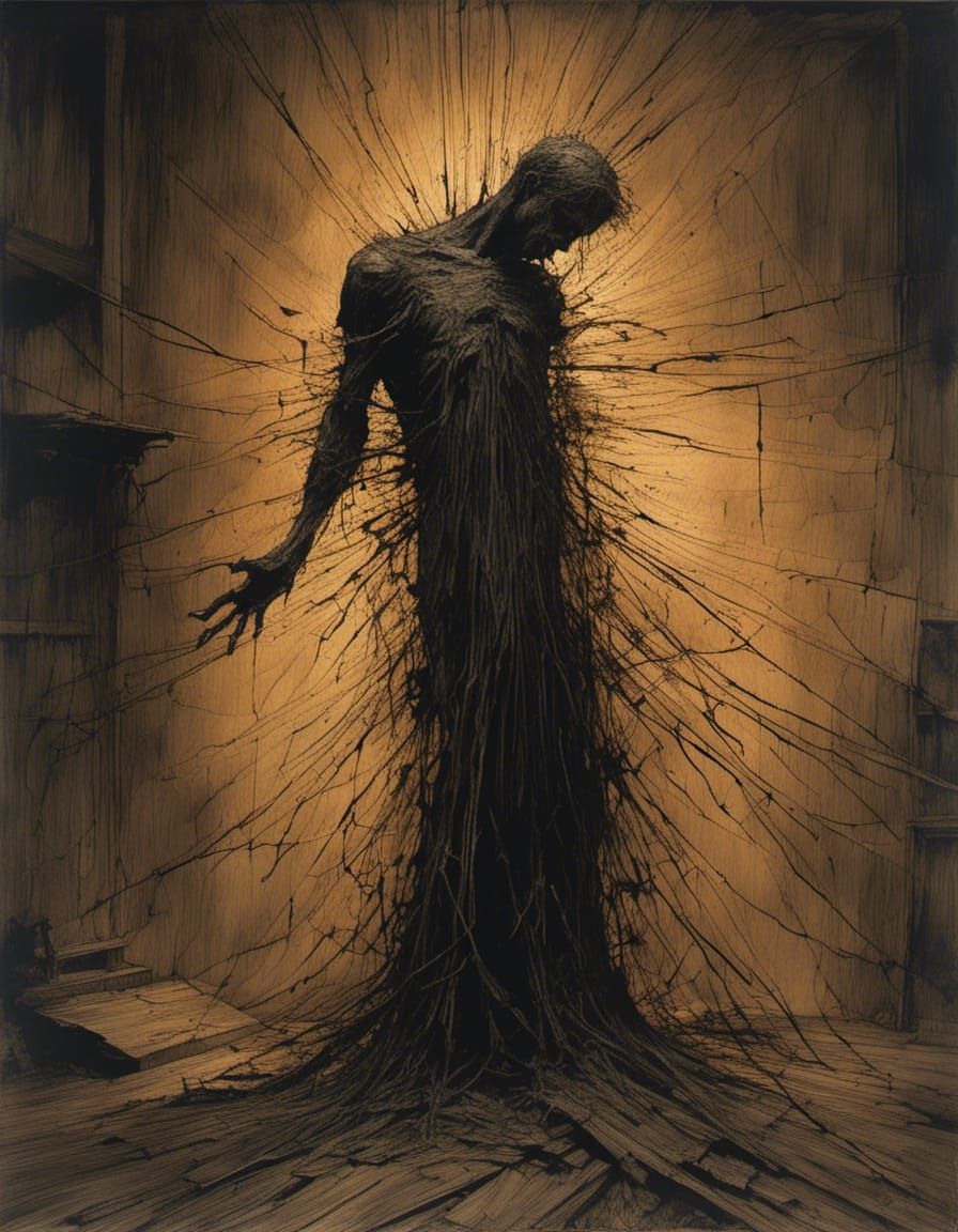 Electrocution Horror in the Style of Gustave Doré