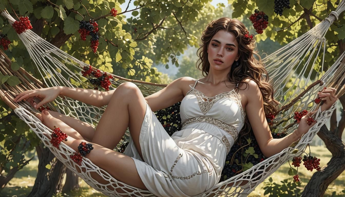 Currant Grove Portrait: Hyperdetailed Digital Art