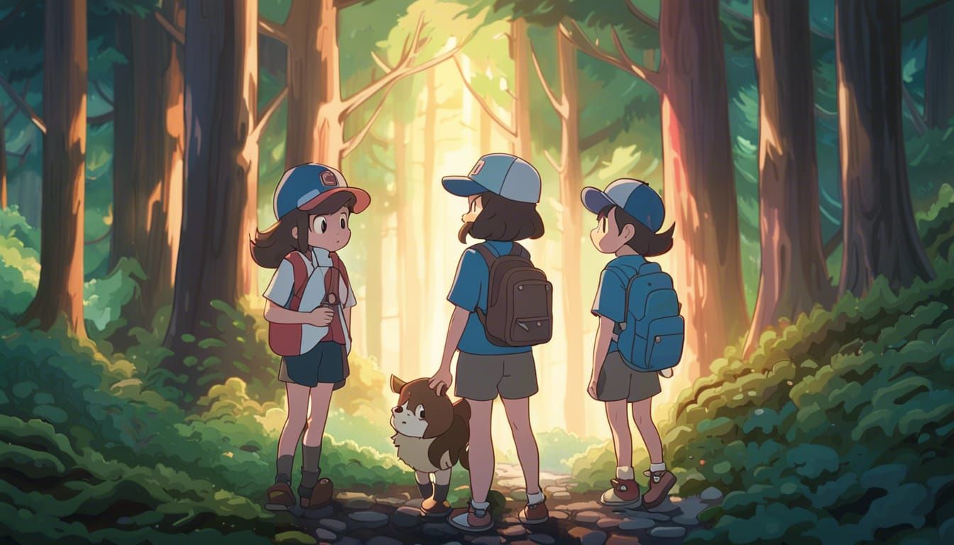 Gravity Falls Explorers: A Studio Ghibli Anime