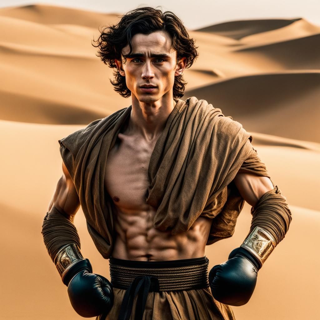 Timothée Chalamet as Boxer DUNE #2