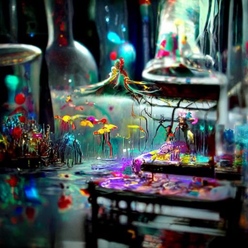 Whimsical Fairy Wonderland: A Cosmic Illustration