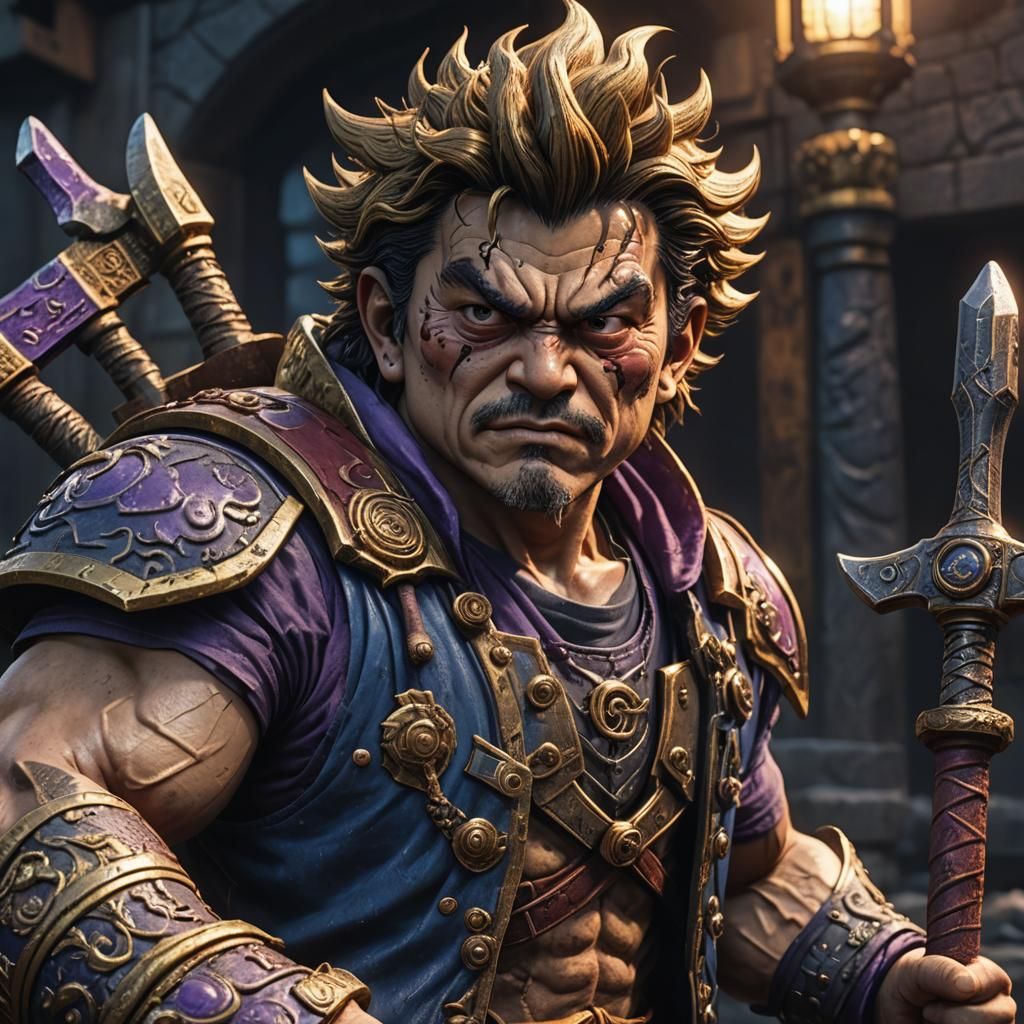 Akira Toriyama's Hammer Head Warrior: Dark Fantasy Masterpie...