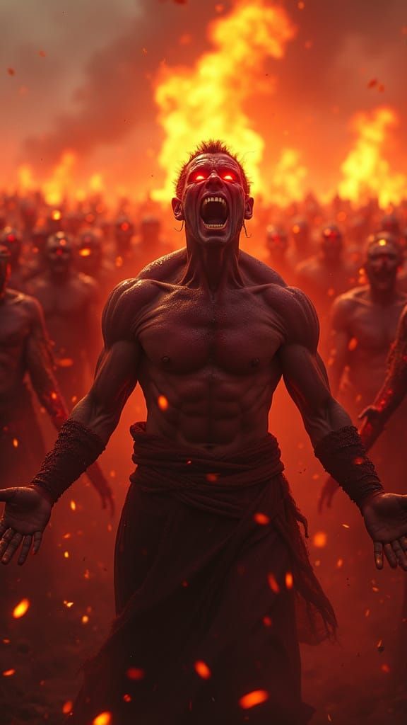 Crimson Warriors in Cinematic Rage