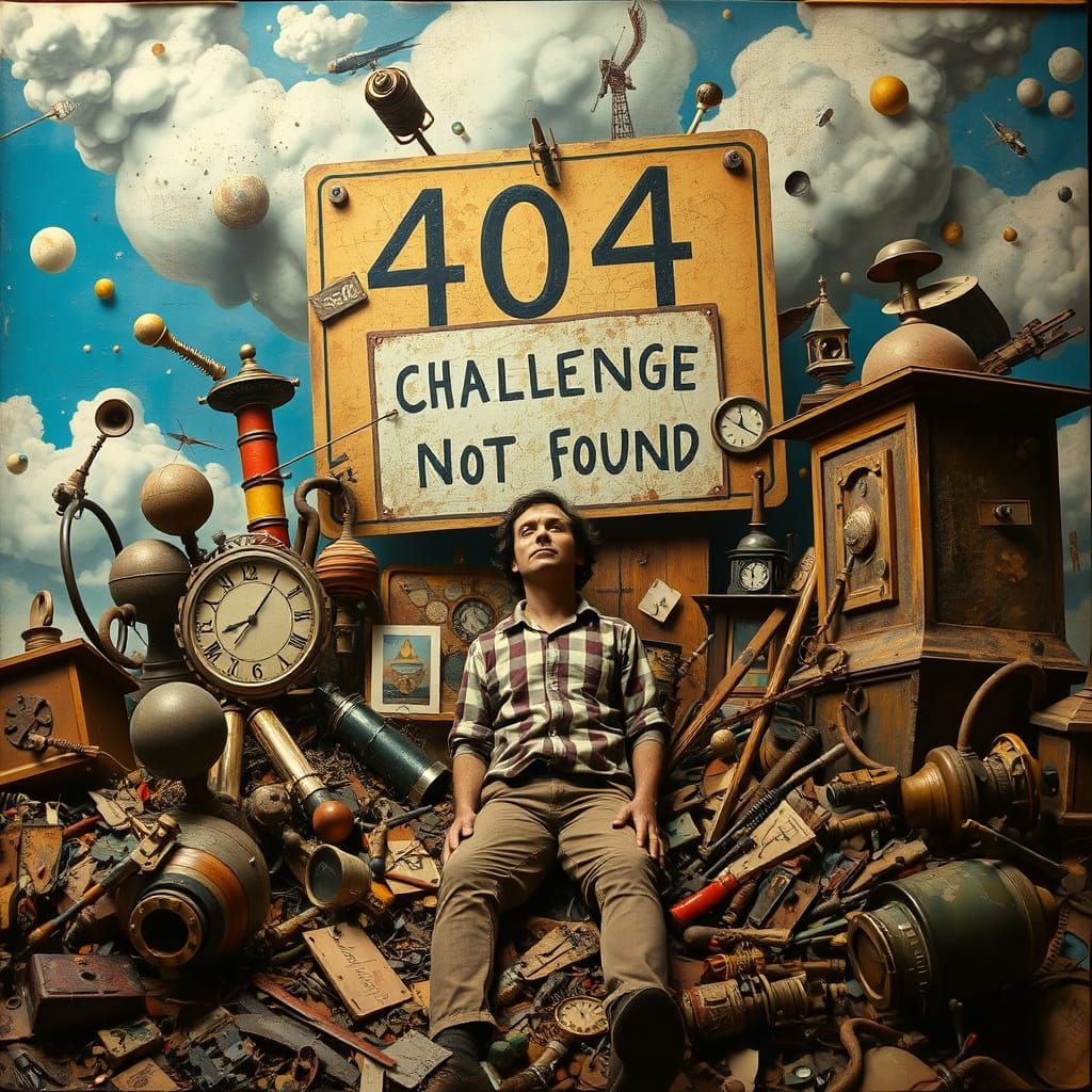 Surrealist Masterpiece in a World of Absurdity