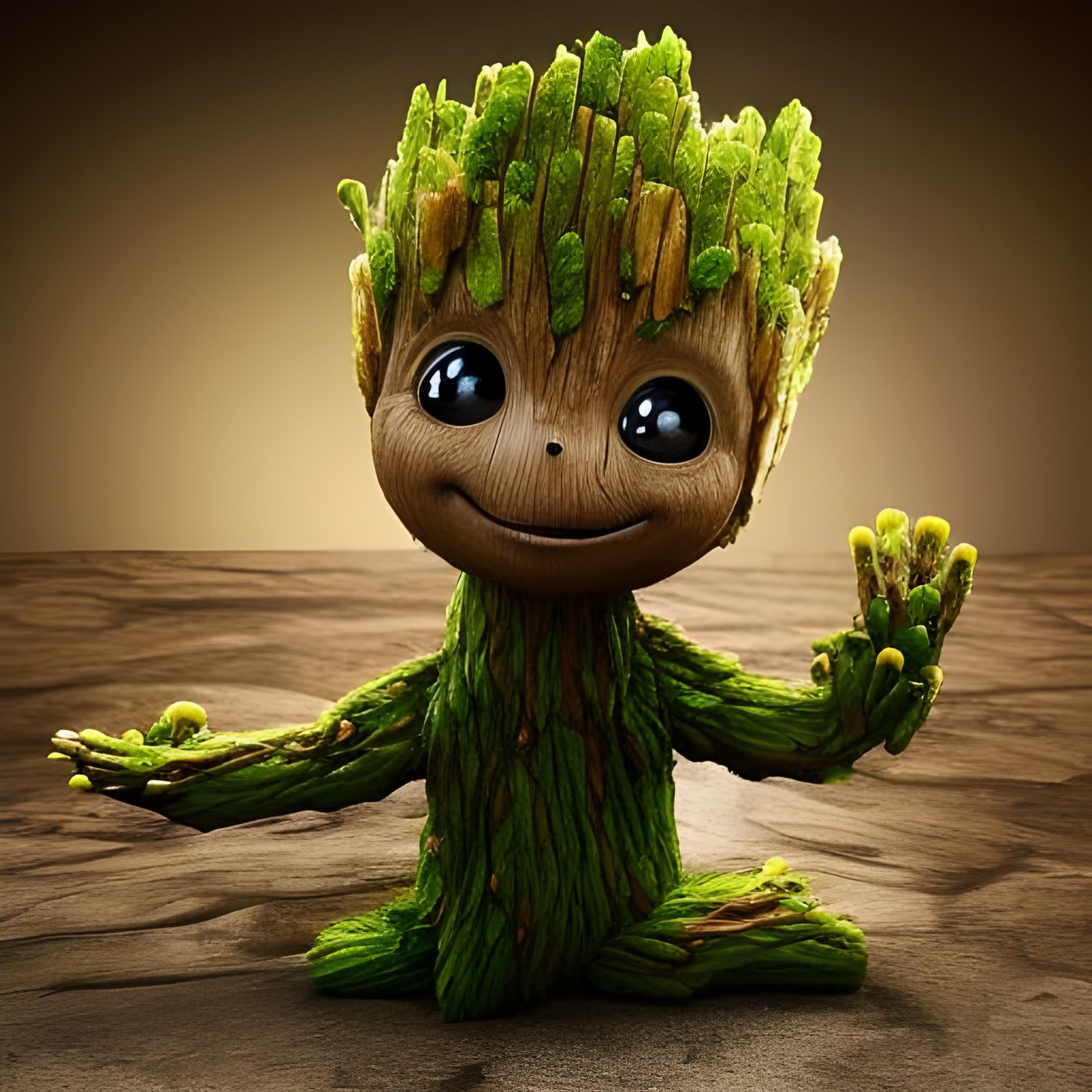 Whimsical Moss Burger in Magical Happy Meal