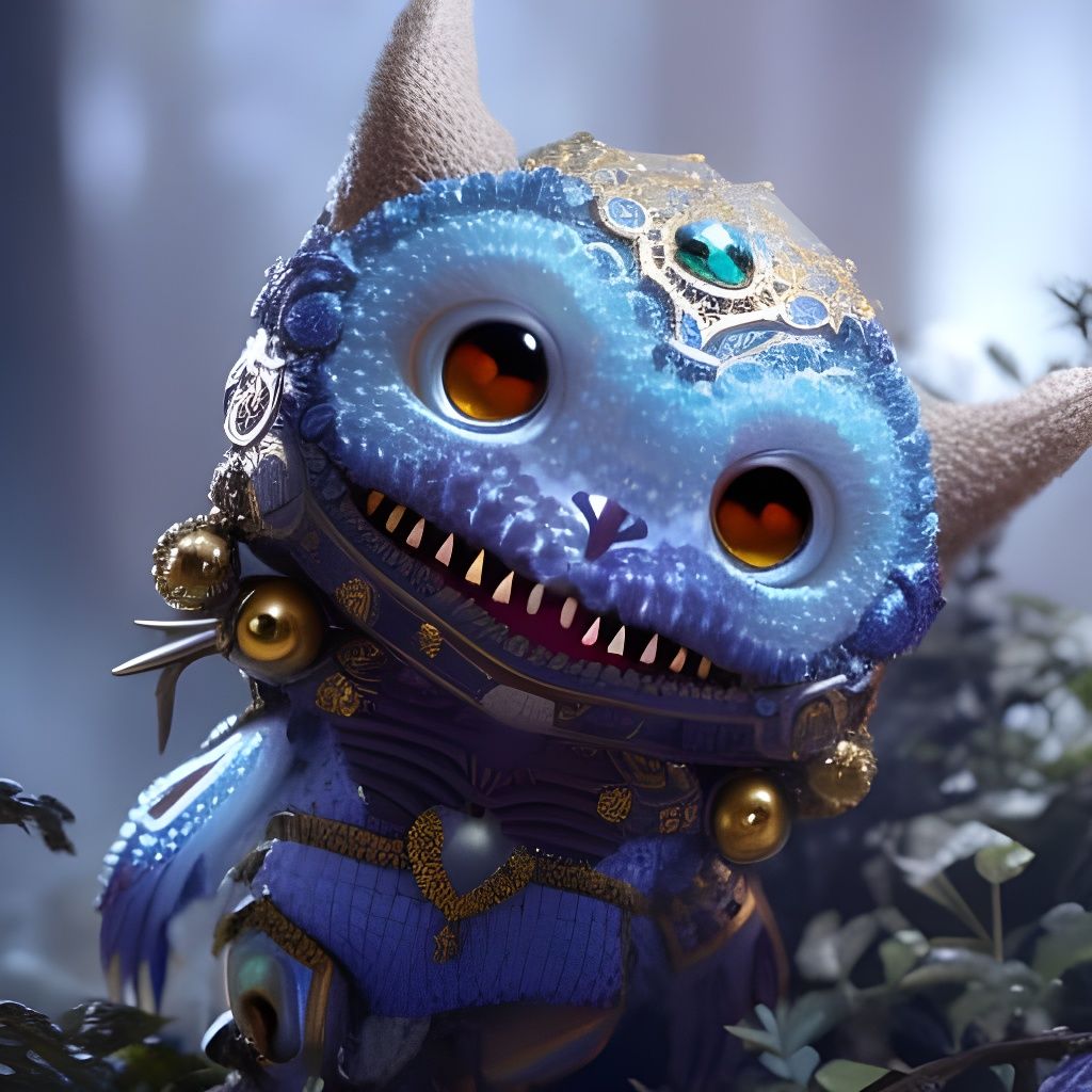 Cute S skeleton in Jungle, Detailed Digital Art