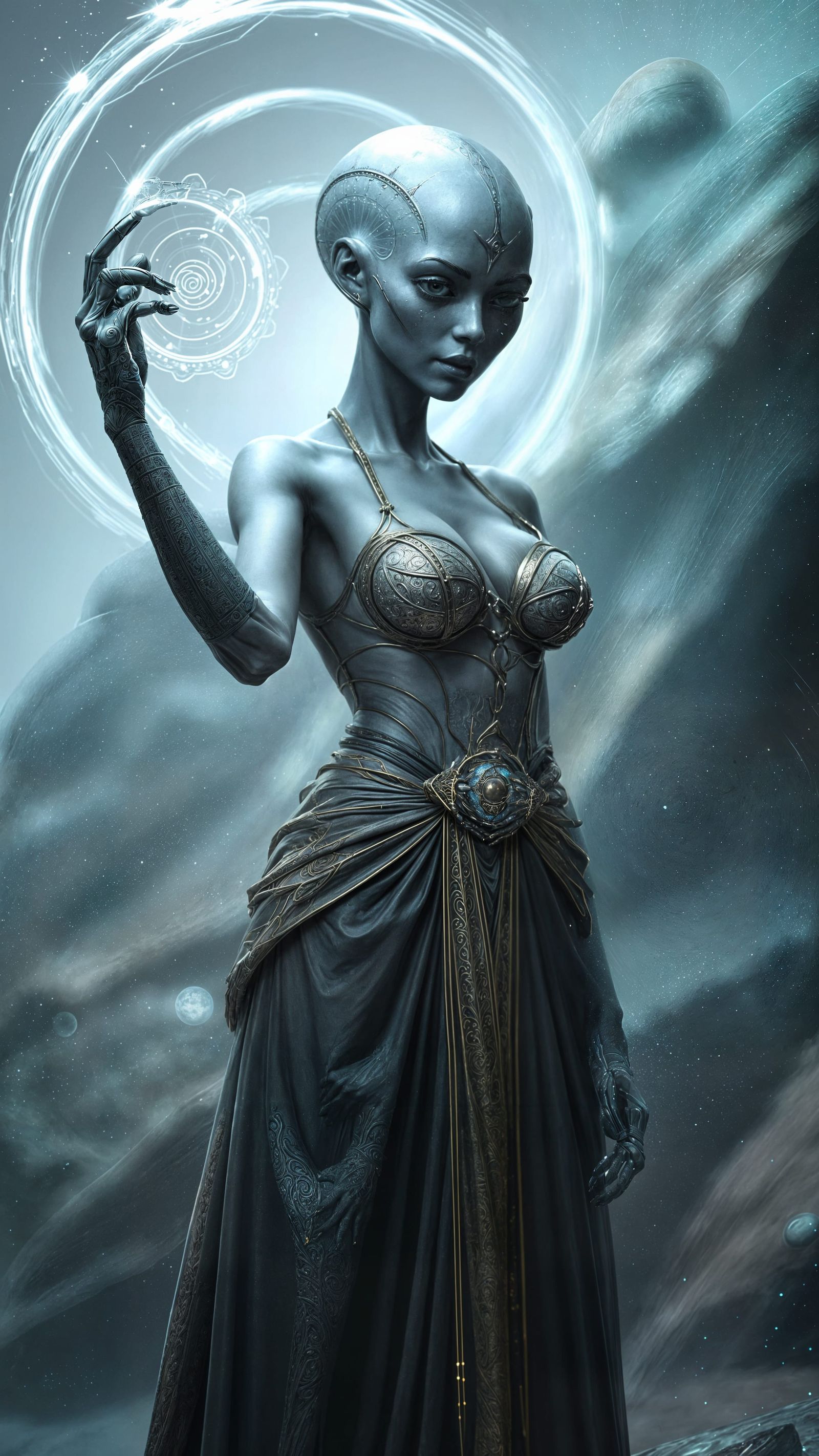 Sorceress of Uranus: Alien Goddess of the Planetary Empire