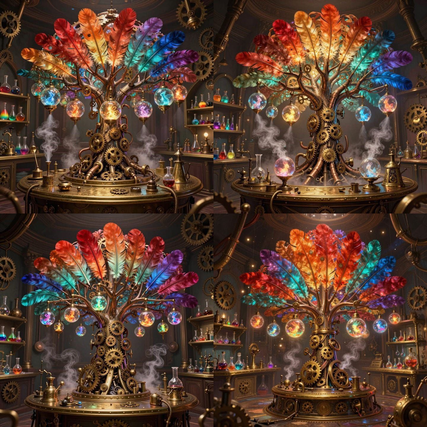 Steampunk Mechanical Tree of Life Workshop