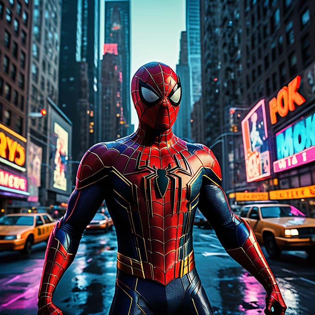 Spiderman Swings Through NYC in Epic Cinematic Style