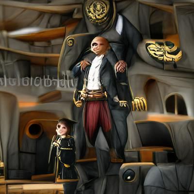 Pirate President's Agent: DeviantArt Concept Art