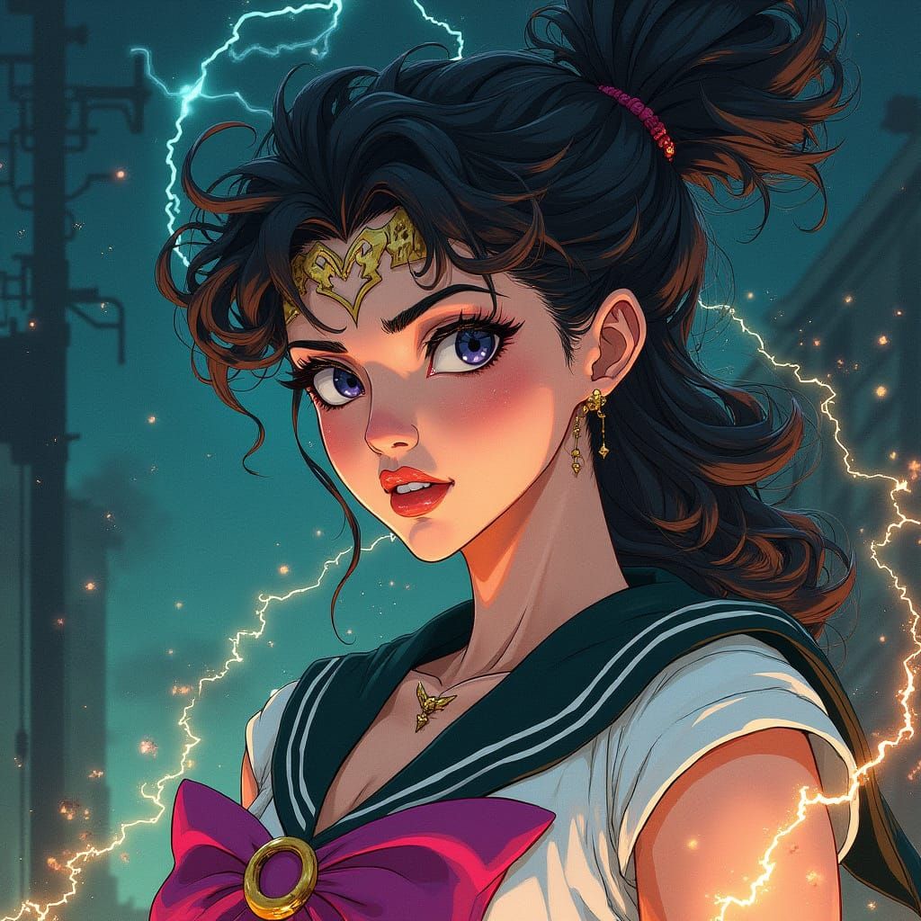 Mystic Sailor Jupiter in Urban Storm