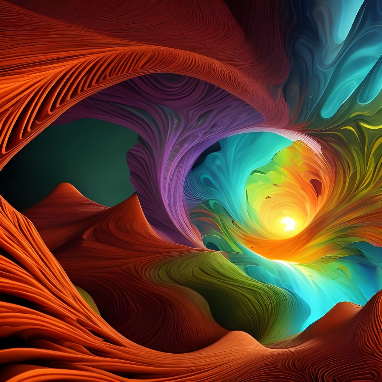 Distant Portal Back to Our Own Dimension