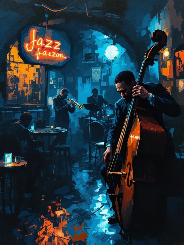 Moodiest Jazz Ensemble in Smoky Memphis Club