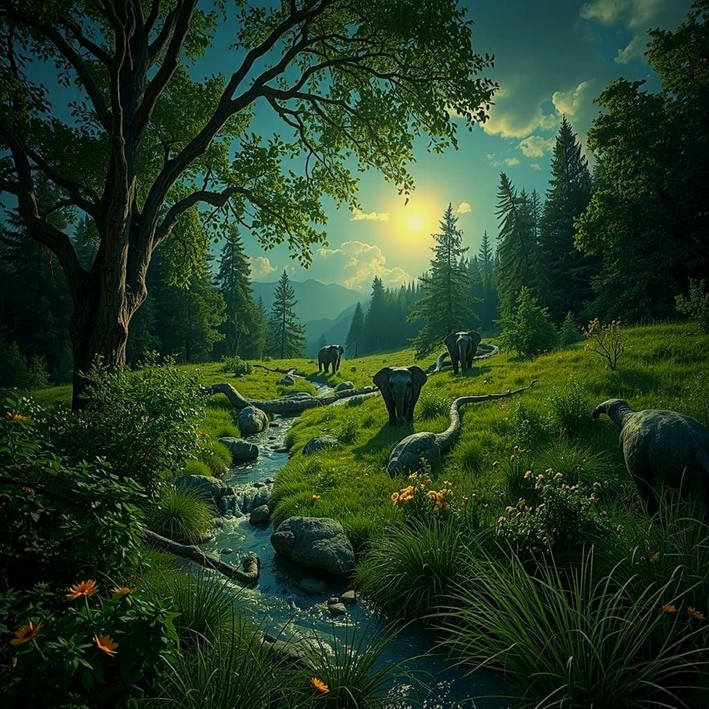 Hyperrealistic Chryselephantine Masterpiece