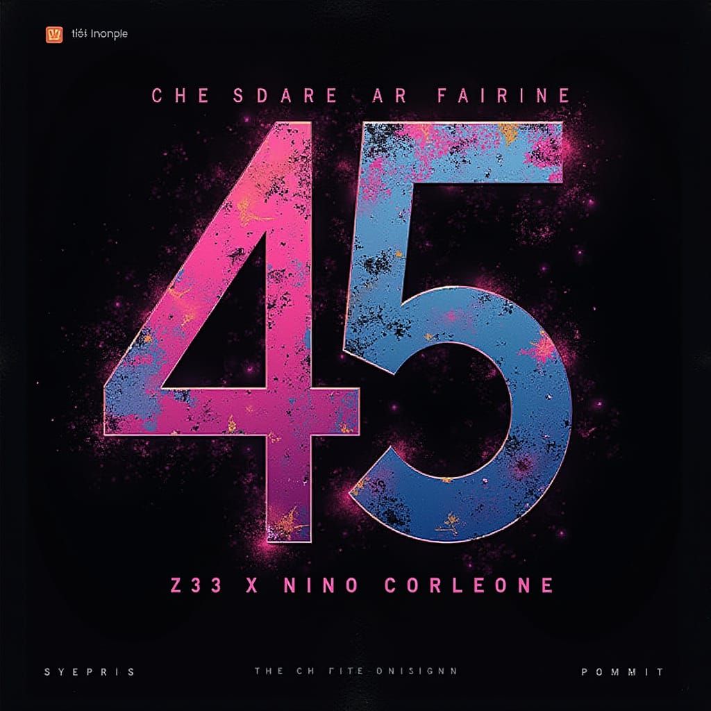 Dynamic Album Cover Art for "4 5" Song