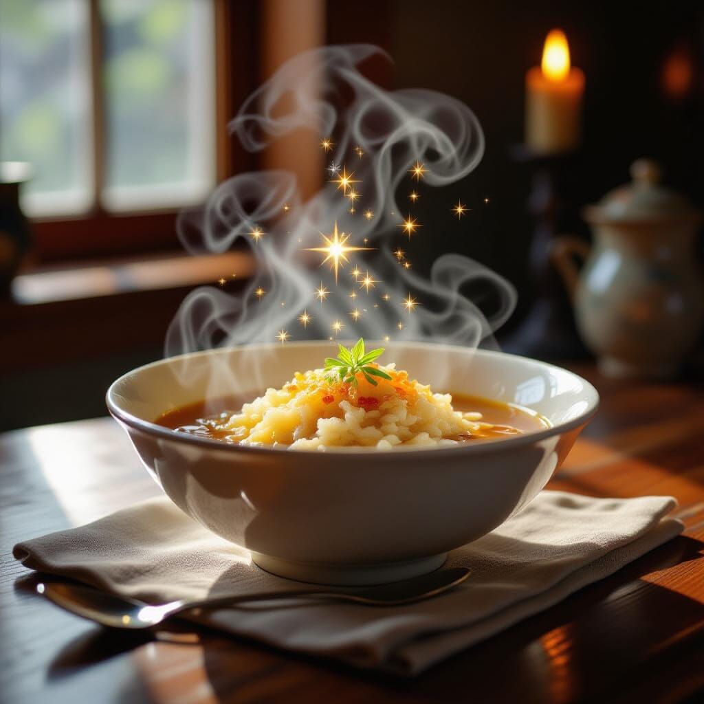 Magical Glowing Dish Inspires Wonder