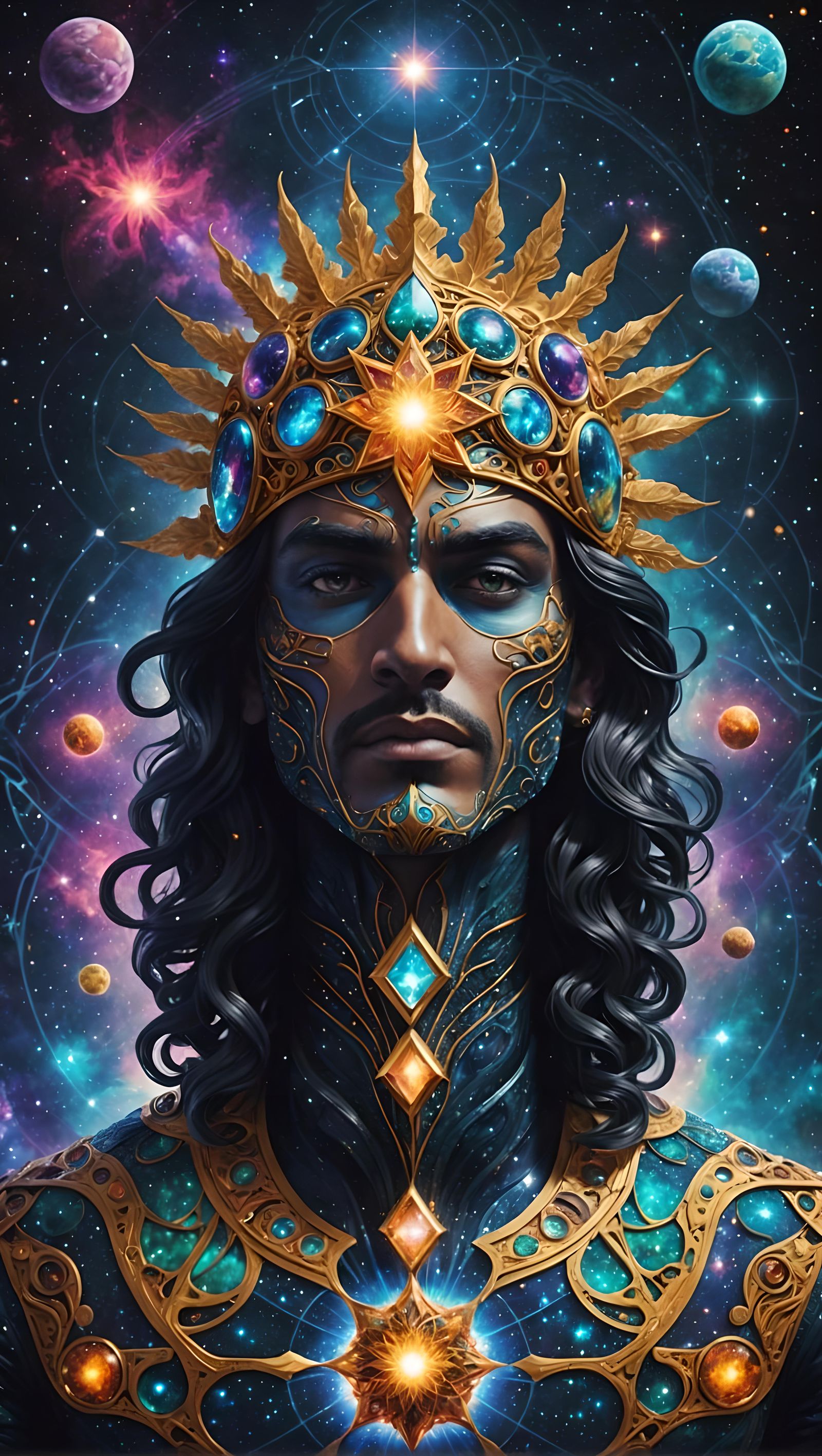 Cosmic metaphysical demigod