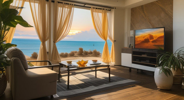 Fractured Portrait in Vibrant Mosaic Style