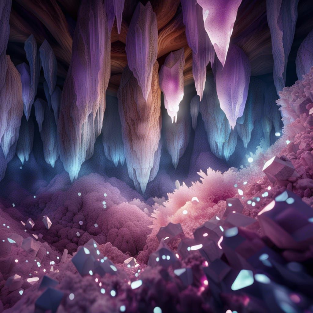 Crystal cave.