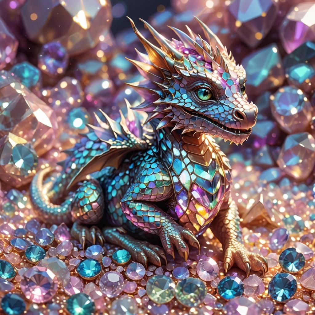Diamond Dragon on Jewel Hoard: Concept Art