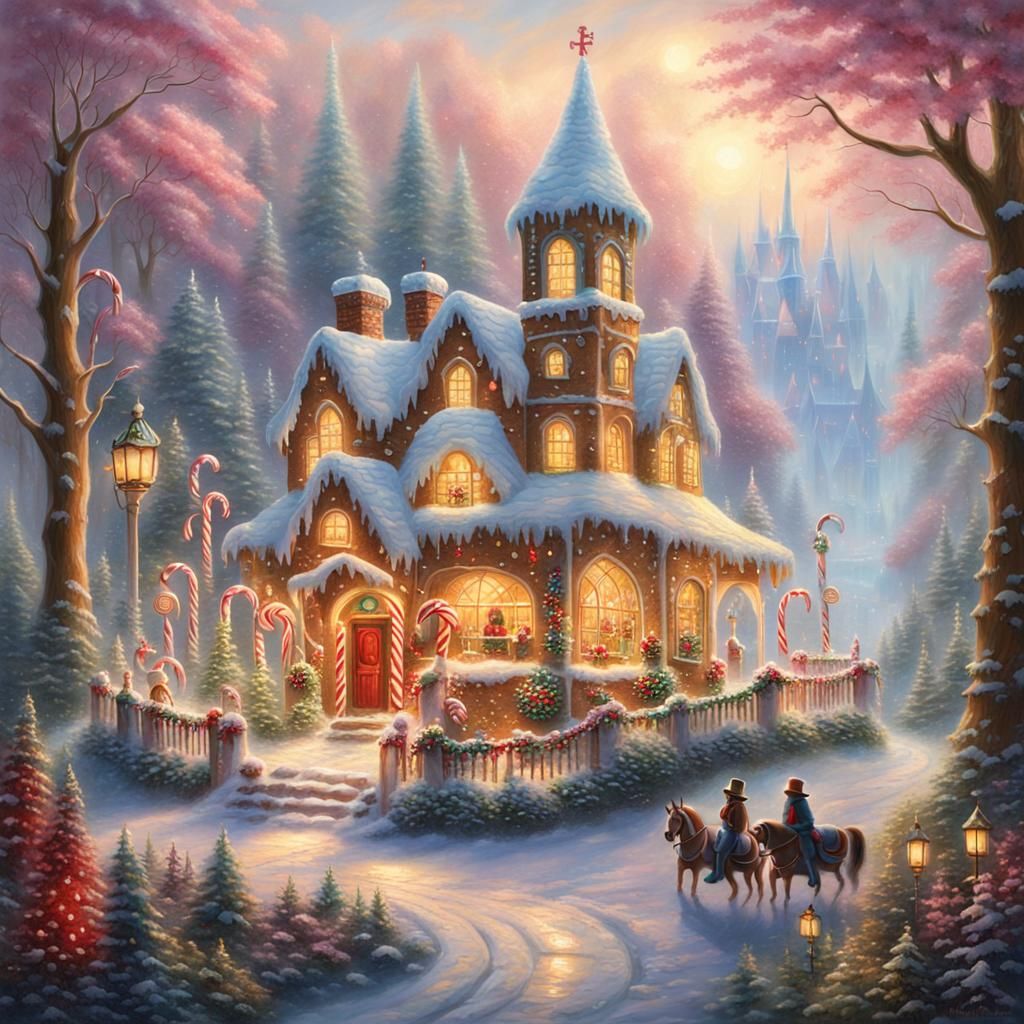 Gingerbread Kingdom with Candy Cane Swords