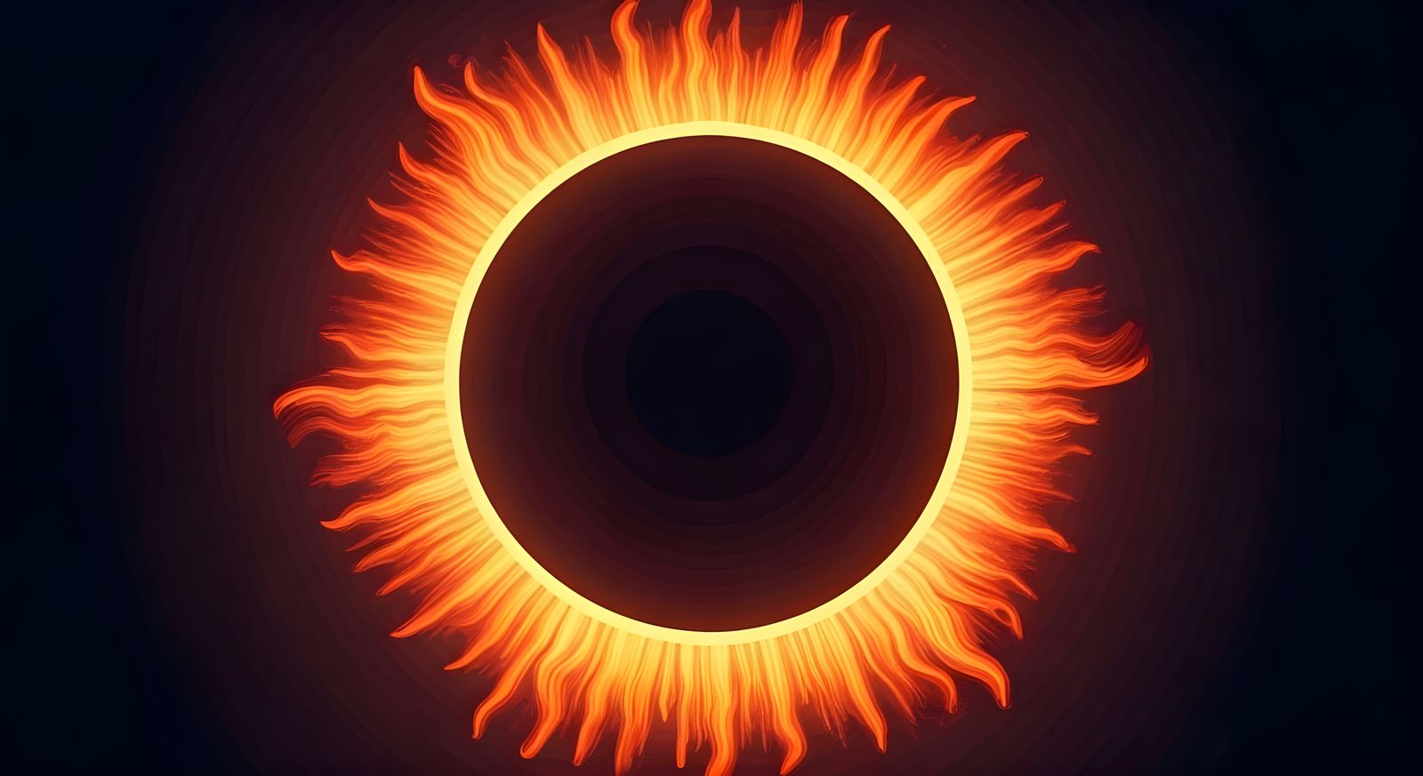 Surreal 8-Bit Solar Eclipse in Neon Retro Aesthetic