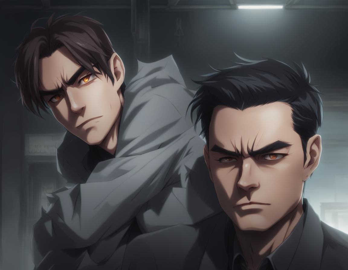 Ben Shapiro and Tom MacDonald in Anime Style