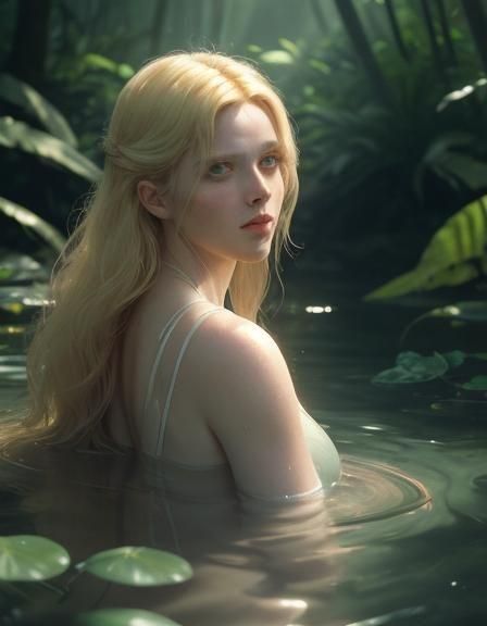 Ophelia in Water: A Cinematic Masterpiece