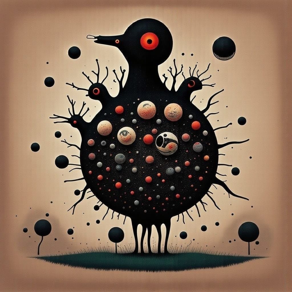 Abstract Surrealism: Harmonious Discord