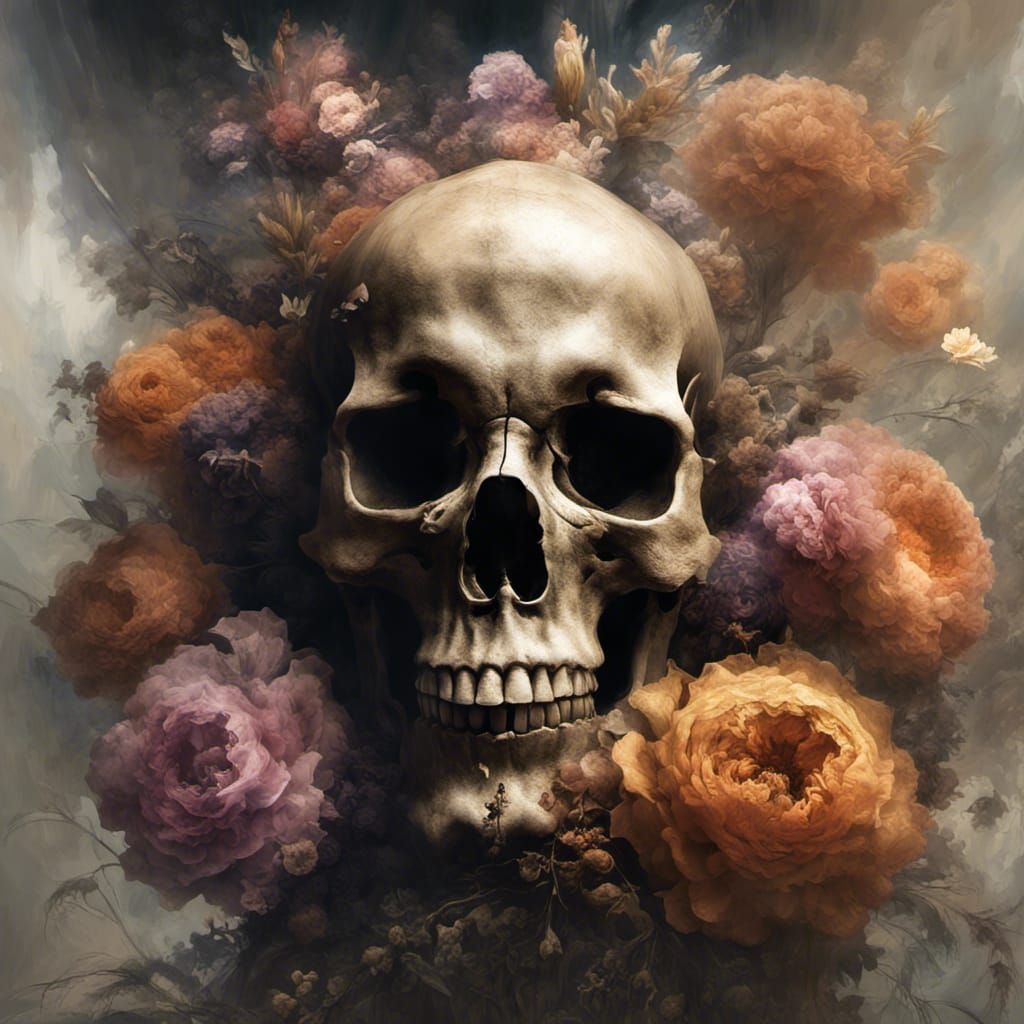 Skull Garden: Blossoms of the Afterlife