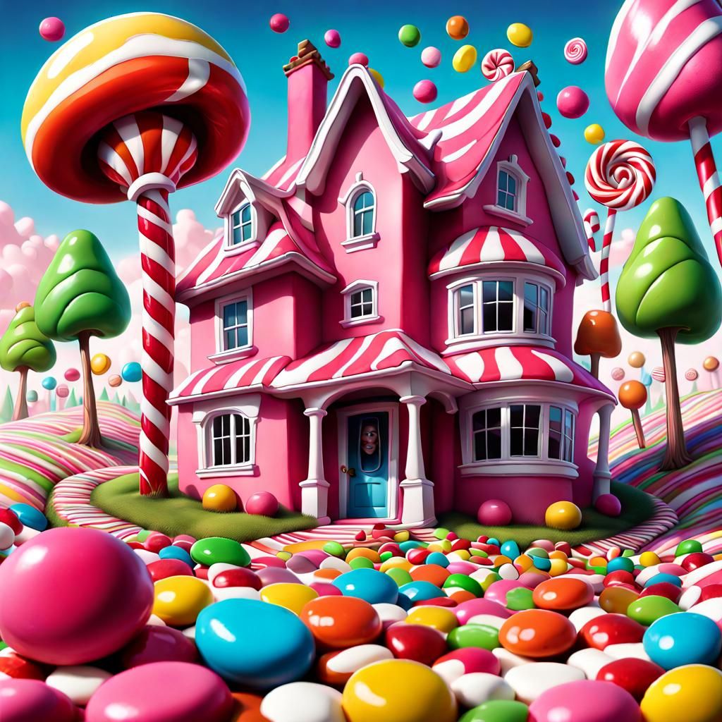 Candy Wonderland ~ Wonky Candy Village