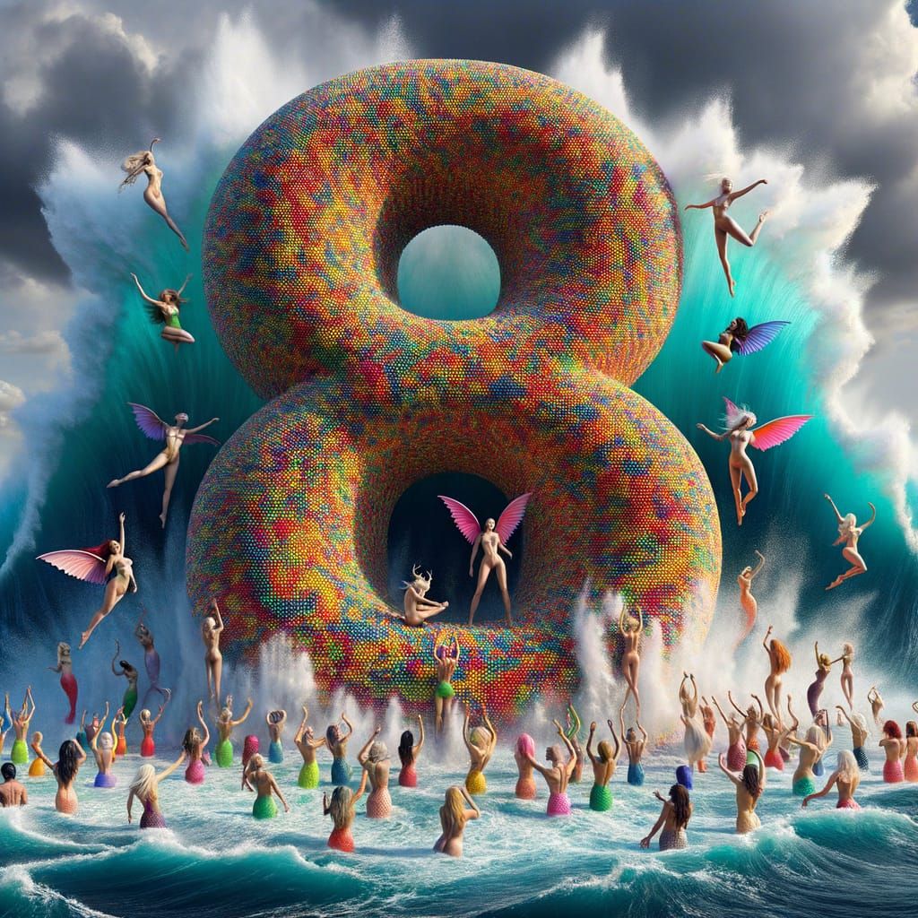 Jelly Bean Number on Tempestuous Sea