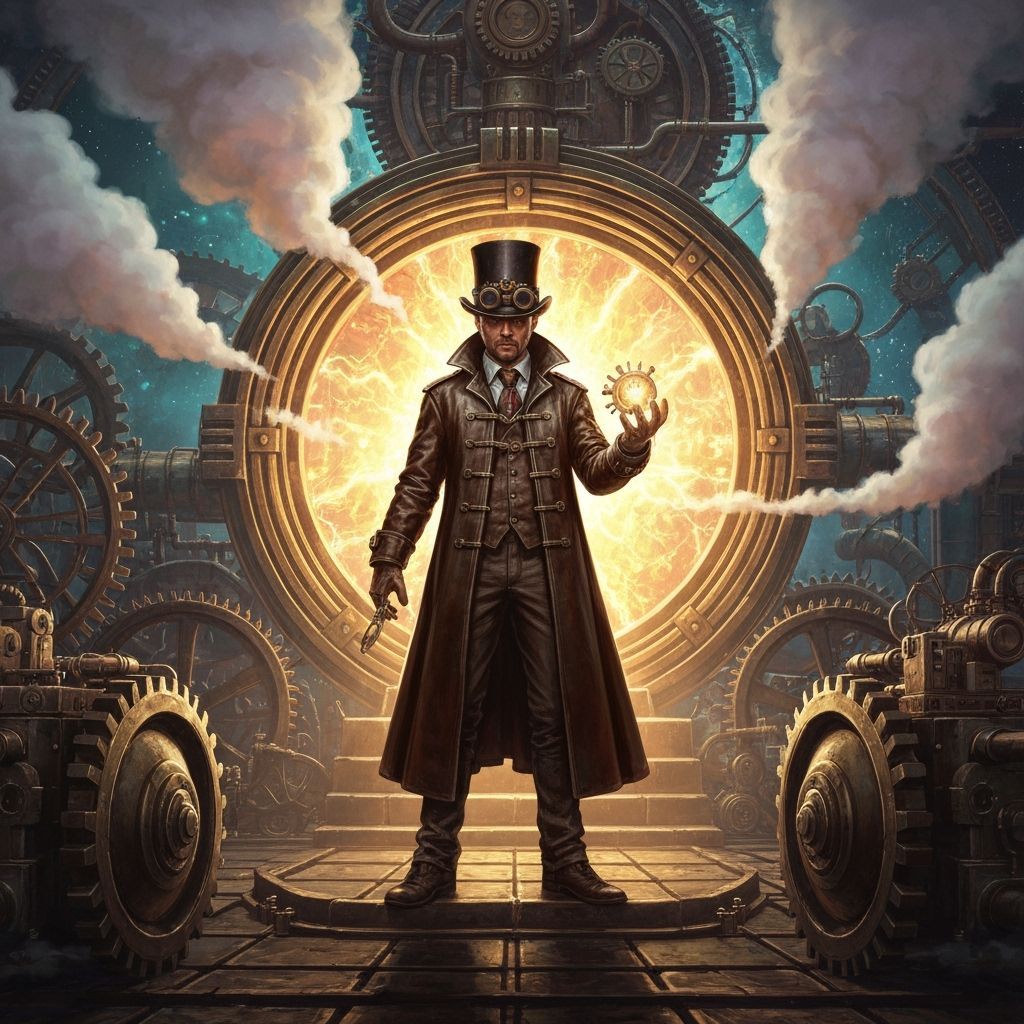 Steampunk Inventor at Arcane Portal
