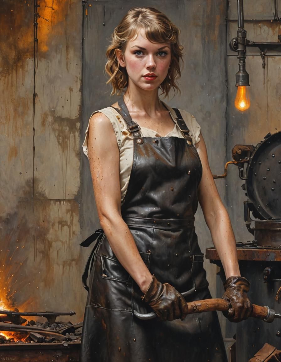 "Lady Blacksmith" Magazine