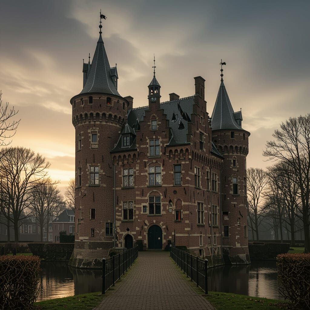 Mystical Castle in Netherlands for Dragon Princess
