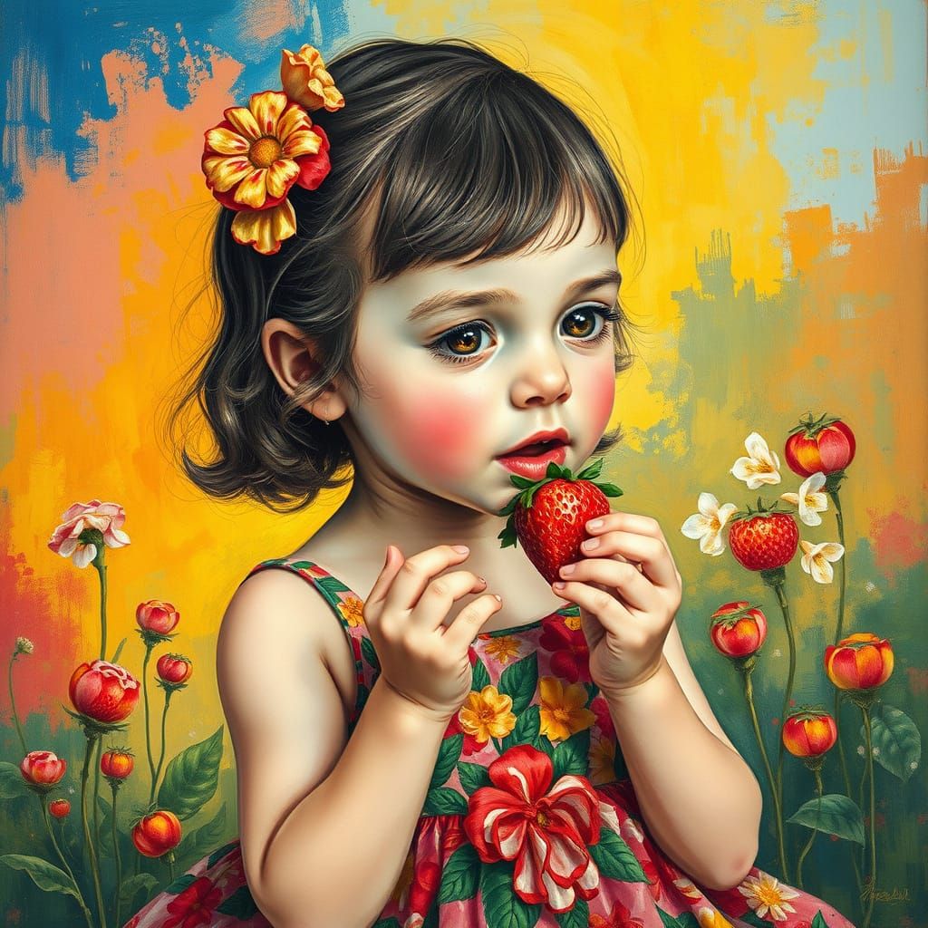 Garden Party Delight in Impressionist Style