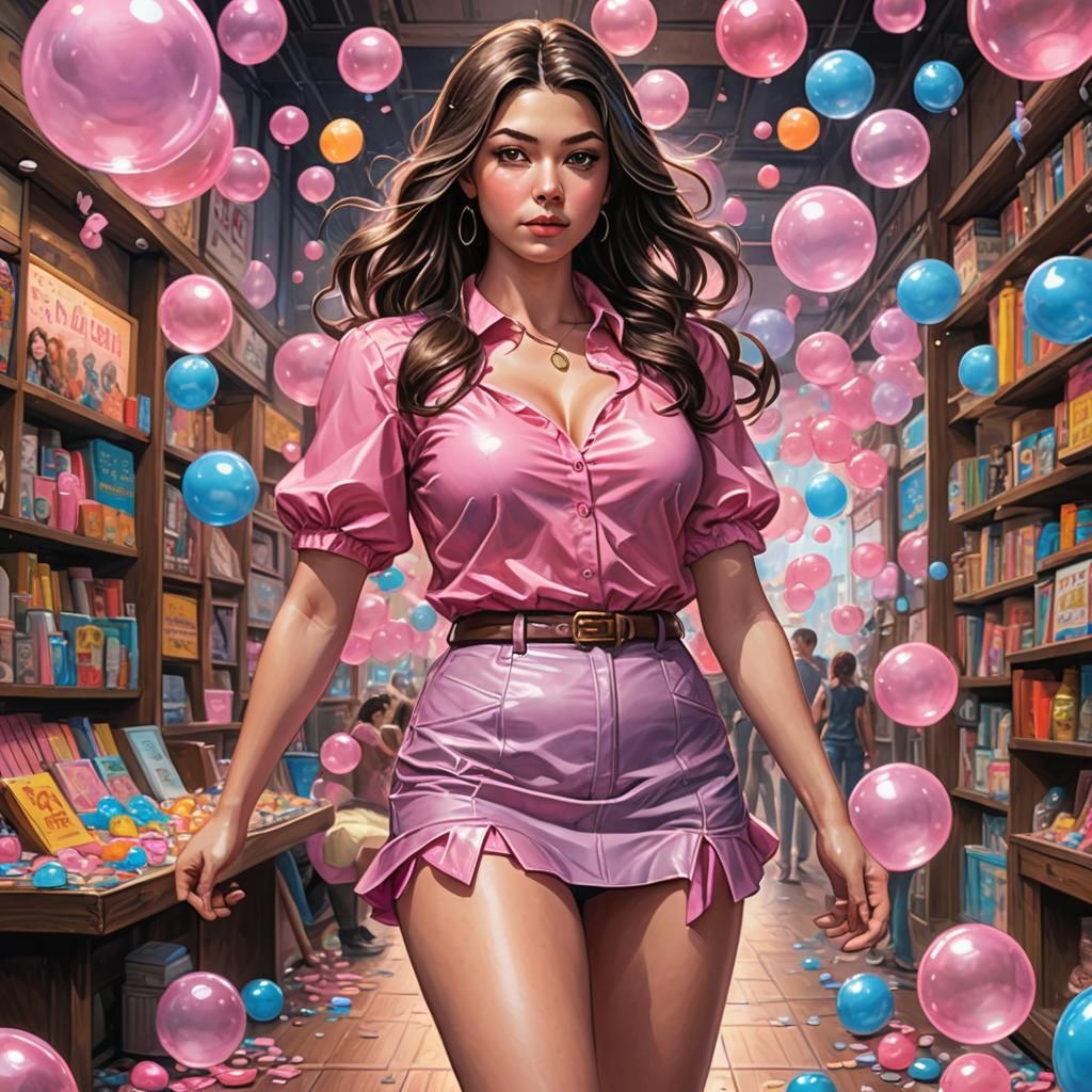bubble gum queen