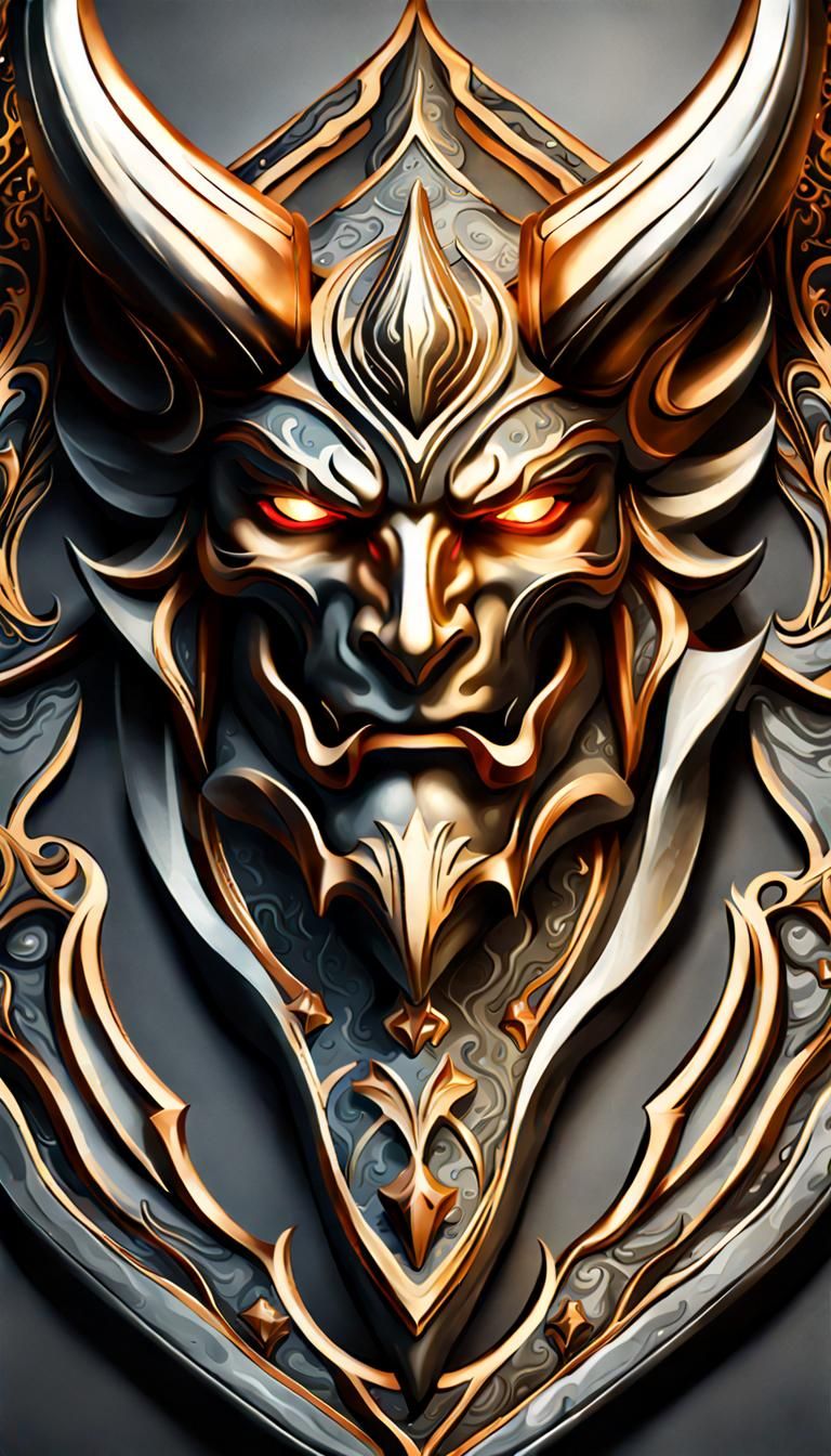 Glorious Demon King with Mokume Game Skin