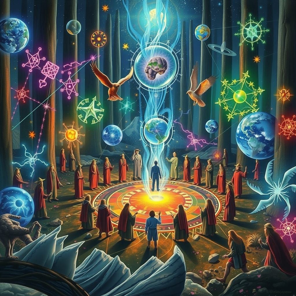 Cosmic Connection: Quantum Minds Entwined with the Universe