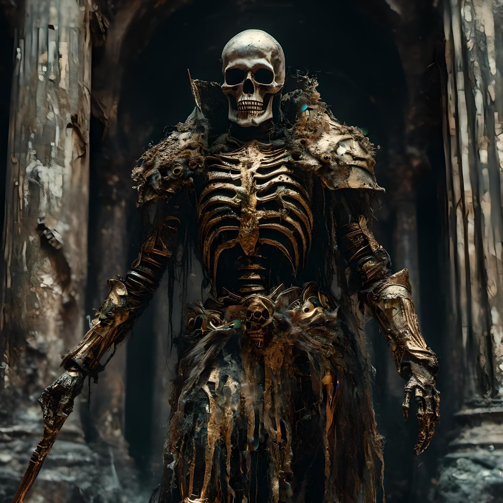 Skeleton warrior