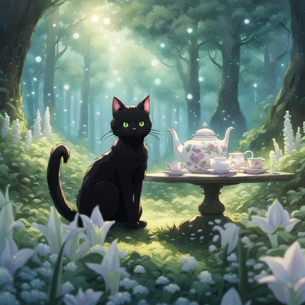 Enchanted Forest Tea Party: Studio Ghibli Anime