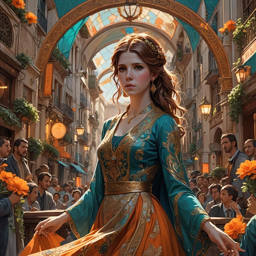 Anna Kendrick as Fado Singer in Lisbon: Concept Art