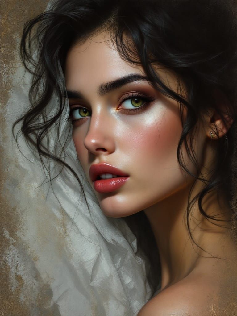 Ethereal Beauty in Tonalism Style