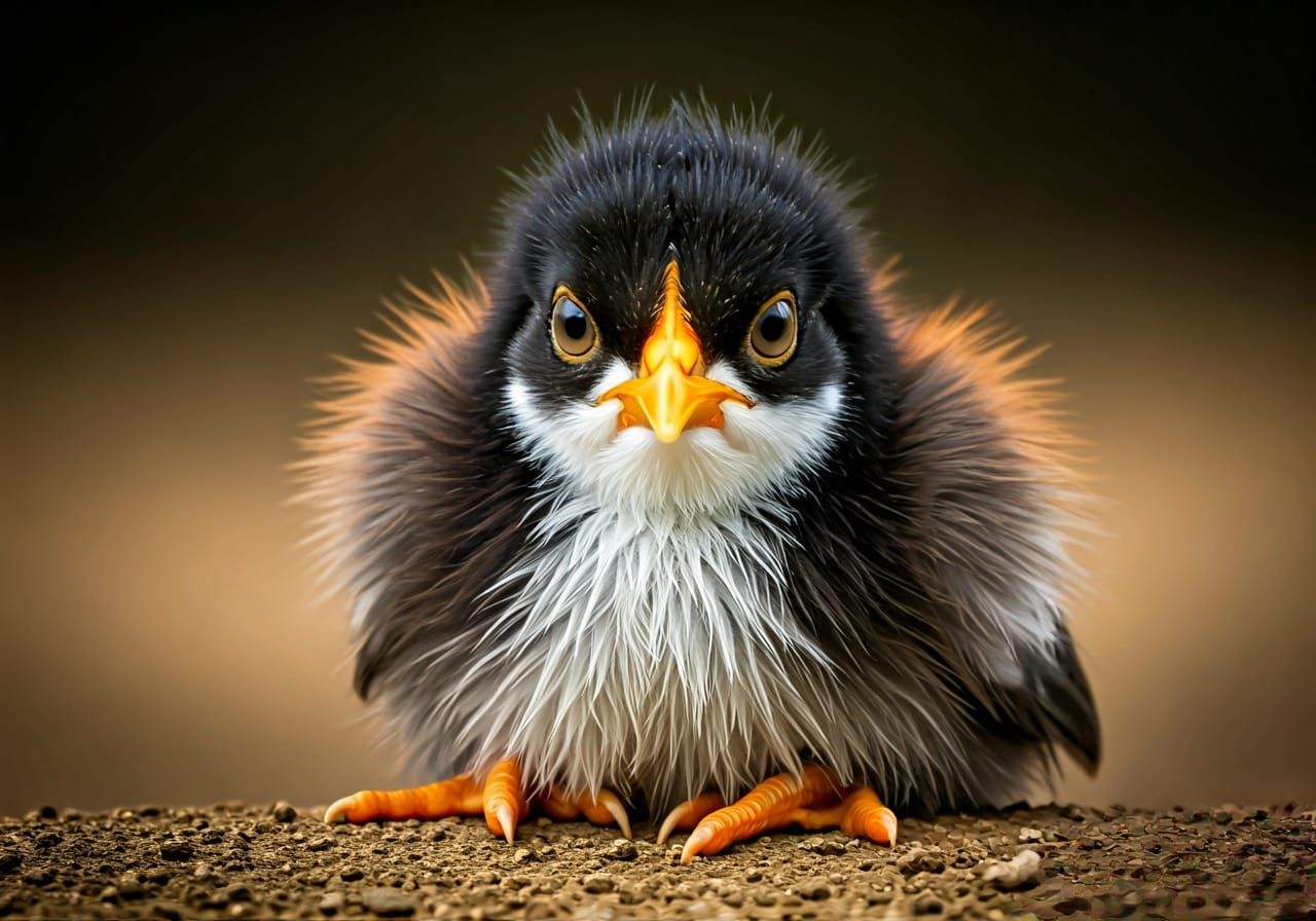 Grumpy Chick: Award-Winning National Geographic Photo