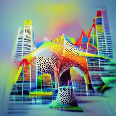 Futuristic Mega Structure in Unreal Engine